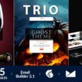 Trio Email Template + Online Emailbuilder 2.1