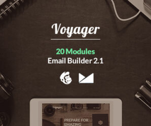 Voyager Email Template + Emailbuilder 2.1