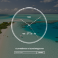 TIMER: Responsive Countdown Clock Landing Page