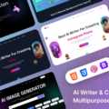 TechAI – AI Writer & Copywriting Multipurpose Landing Page