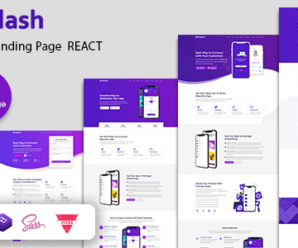 Apdash – App Landing Page React Template