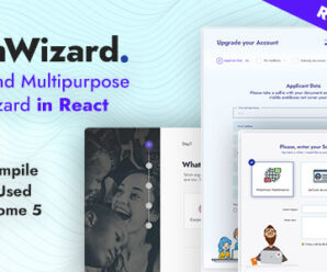 NeonWizard – React JS Questionnaire Multistep Form Wizard React JS