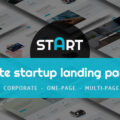 START – A Complete Startup Landing Pages Pack