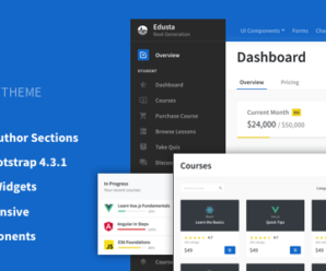 Edusta – Learning App & Education Admin Theme