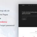 Globing – Svelte Landing Page Template