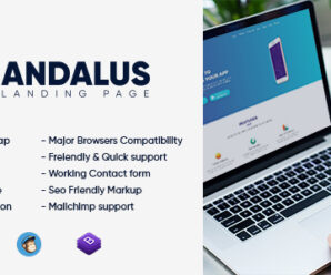 Andalus – App Landing Page