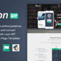 Leon – WordPress Mobile App Landing Page