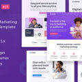 Martex – Software, SaaS & Startup Landing Page Templates ReactJS