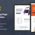 Novaro – App Landing Page HTML Template