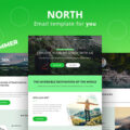 North – Adventure Responsive Email Newsletter Template