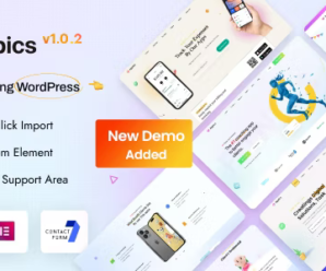 Appics – App Landing Page WordPress Theme