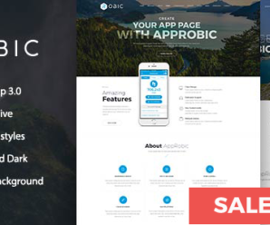 Robic – WordPress Landing Page Theme