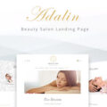 Adalin – Beauty Salon Landing Page