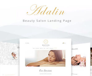 Adalin – Beauty Salon Landing Page