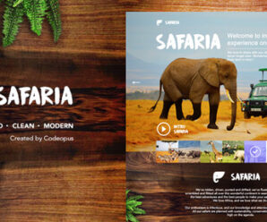 Safaria – Responsive Safari Template