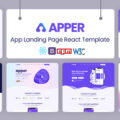 APPER – App Landing Page React Template