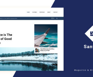 Santoni – Blog and Magazine Joomla Theme