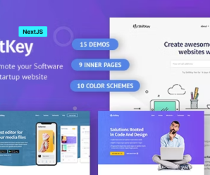 Shiftkey – App Landing Pages Pack NextJS Template