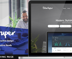 Startuper – Startup Landing Page