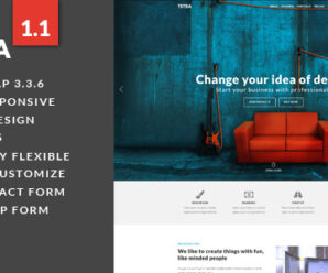 Tetra – Multipurpose Landing Page Template