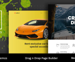 UniSet – Landing Page WordPress Theme