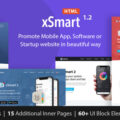 xSmart – App Landing Page Template