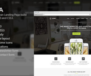 Zayra – Bootstrap 3 Retina App Landing Page
